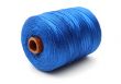 Big coil of blue thread