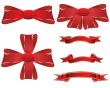 set of christmas elements