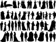 wedding silhouettes