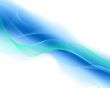 glowing water waves