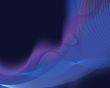 glowing water waves