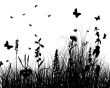 grass silhouette