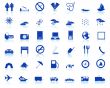 travel icons set