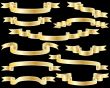golden ribbons