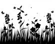 flower silhouettes