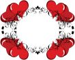 valentine frame