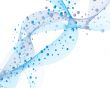 wave and bubbles