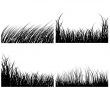 set of grass backgrounds