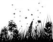 flower silhouettes