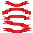 red ribbons