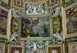 Rich ceiling ornament in a museum of Vatican