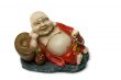 Ceramic toy figure. Souvenirs. Isolated on a white background.