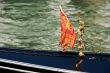 Gondola at the canal in Venice. Italy.