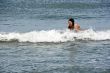 Girl in the waves