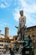 Fountain of the Neptune on the square before Palace Vecchio. Flo