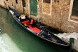 Gondola at the canal in Venice. Italy.