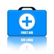 Blue First Aid Kit