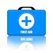 Blue First Aid Kit