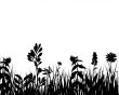 grass silhouettes