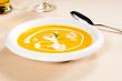 pumpkin and shrimps cream soup