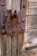 Rusty Padlock on the Gate