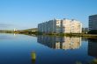 Reflection in lake