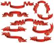 red ribons set
