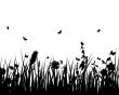 grass silhouette
