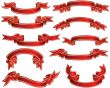 red ribons set