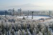 City in the winter