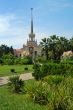 building with a spire