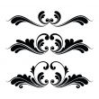 floral ornaments graphic design