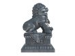 Asian lion statuette