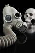 gas mask and Skull 