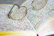 spectacles on page geographical atlas