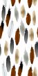 Seamless background with feathers