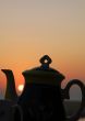 Sunset And Tea Set