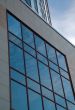 Sky Reflection In The Windows Of The Office Building