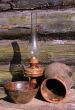Vintage Betty Lamp, Jug and Bowl