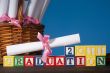 Wooden blocks `Graduation 2011`