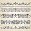 Seamless borders set 3