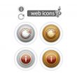 round web icons-refresh and info