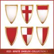 red-white shields collection 3