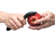 apple in hand