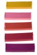 Colored plasticine on white