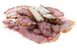 Cutting smoked sausage and pork gammon macro