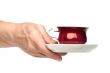 cup of tea on hand