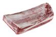 frozen pork closeup