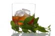 glass of whiskey closeup