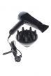 Hair dryer on white background